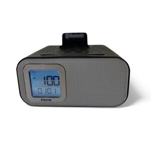 iHome Model iBT22A Dual Charging Bluetooth Stereo Alarm Clock Tested‎ Works
